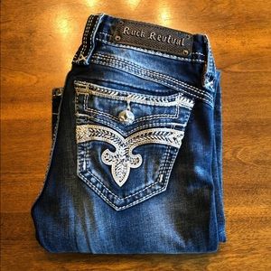 Boot Cut Rock Revival Jeans Size 26